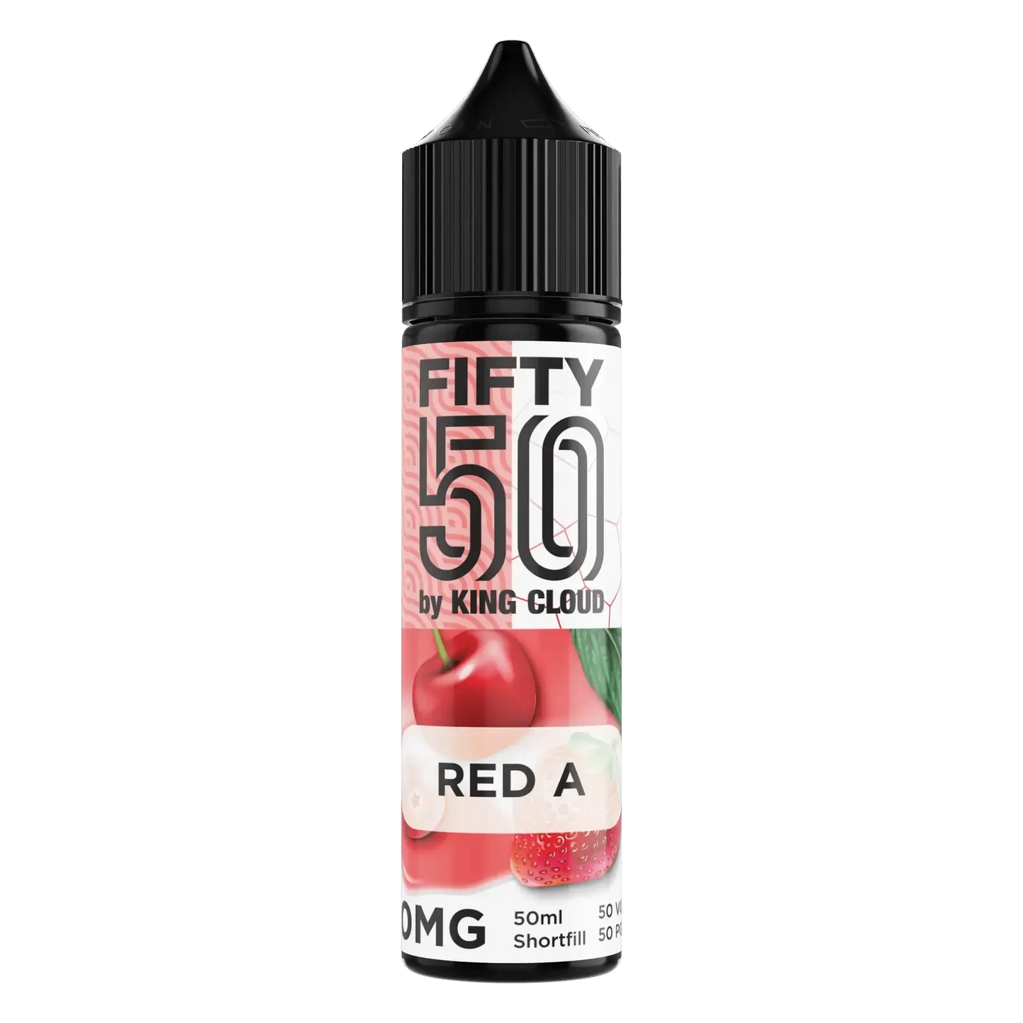 RED A SHORTFILL E-LIQUID BY FIFTY 50 60ML - Absolute Vape