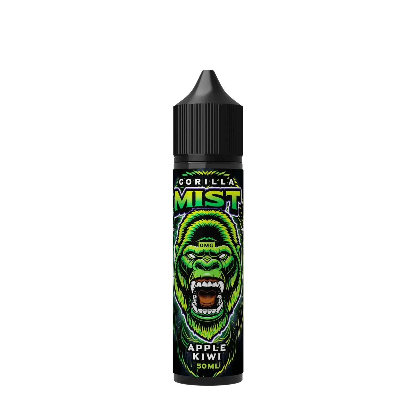 APPLE KIWI SHORTFILL E-LIQUID BY GORILLA MIST 60ML - Absolute Vape