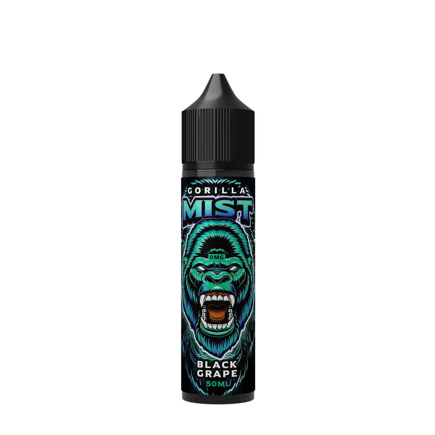 BLACK GRAPE SHORTFILL E-LIQUID BY GORILLA MIST 60ML - Absolute Vape