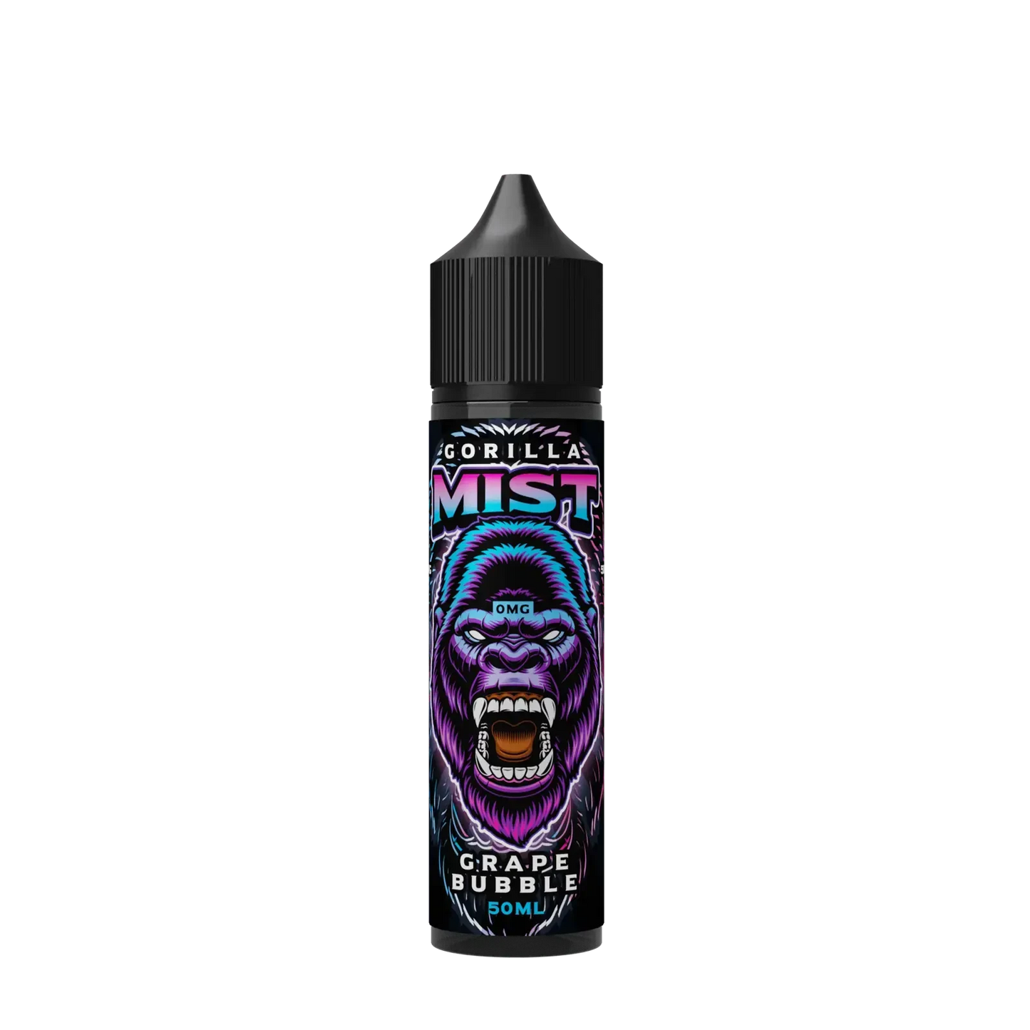 GRAPE BUBBLE SHORTFILL E-LIQUID BY GORILLA MIST 60ML - Absolute Vape