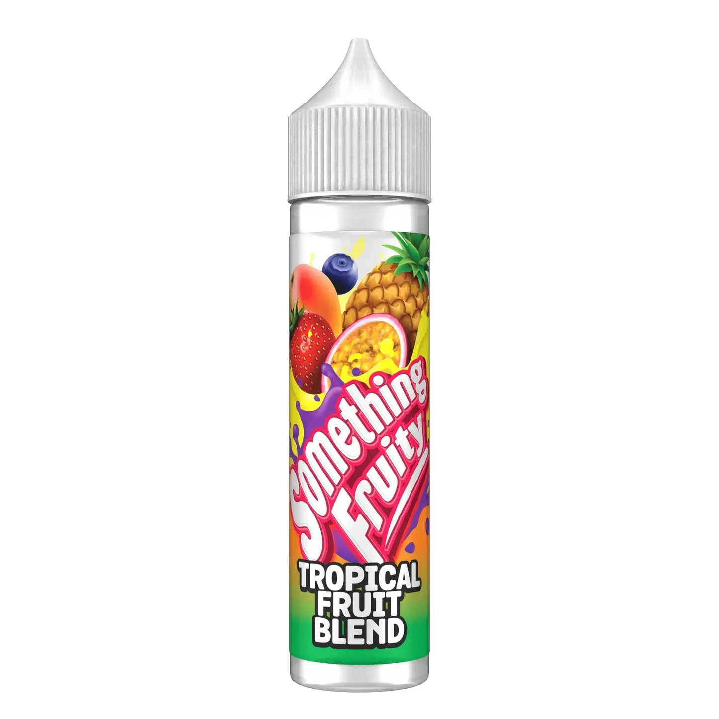 TROPICAL FRUIT BLEND SHORTFILL E-LIQUID BY SOMETHING FRUITY 60ML - Absolute Vape