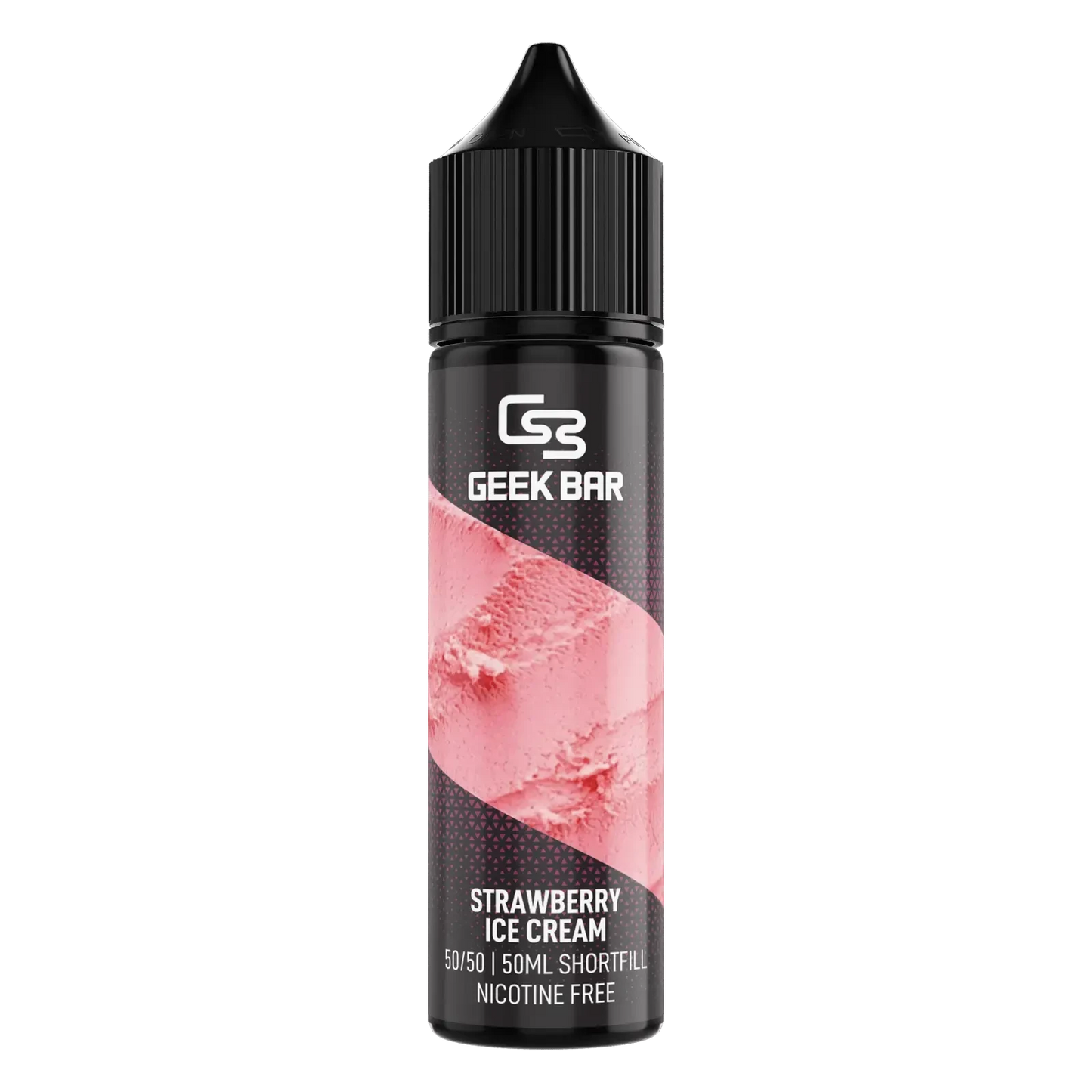 STRAWBERRY ICE-CREAM SHORTFILL E-LIQUID BY GEEK BAR 60ML - Absolute Vape