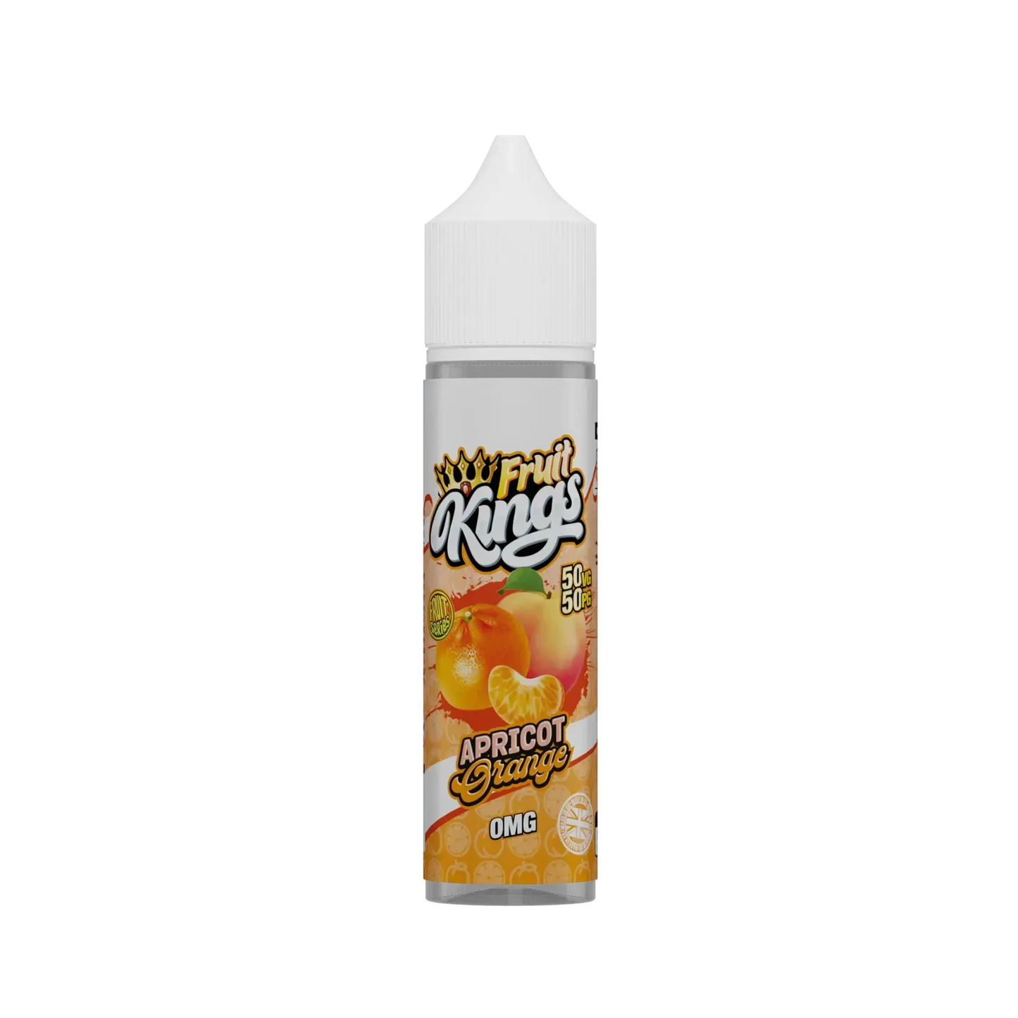 APRICOT ORANGE SHORTFILL E-LIQUID BY FRUIT KINGS 60ML - Absolute Vape
