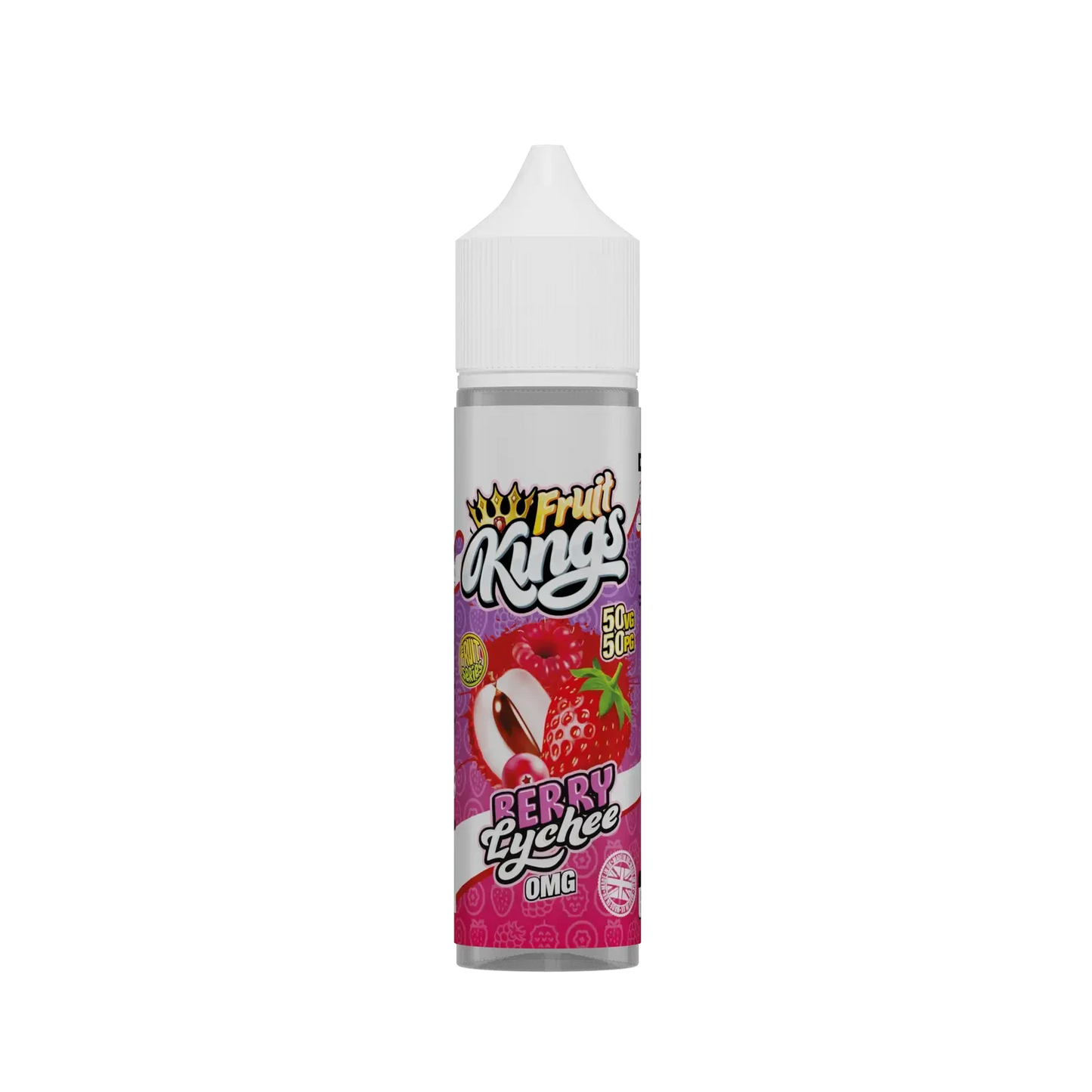 BERRY LYCHEE SHORTFILL E-LIQUID BY FRUIT KINGS 60ML - Absolute Vape