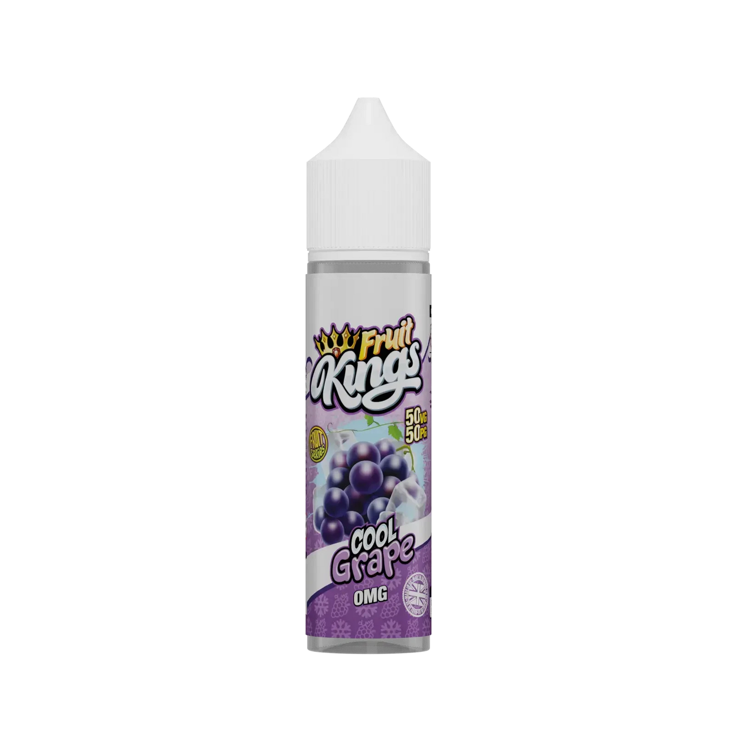 COOL GRAPE SHORTFILL E-LIQUID BY FRUIT KINGS 60ML - Absolute Vape