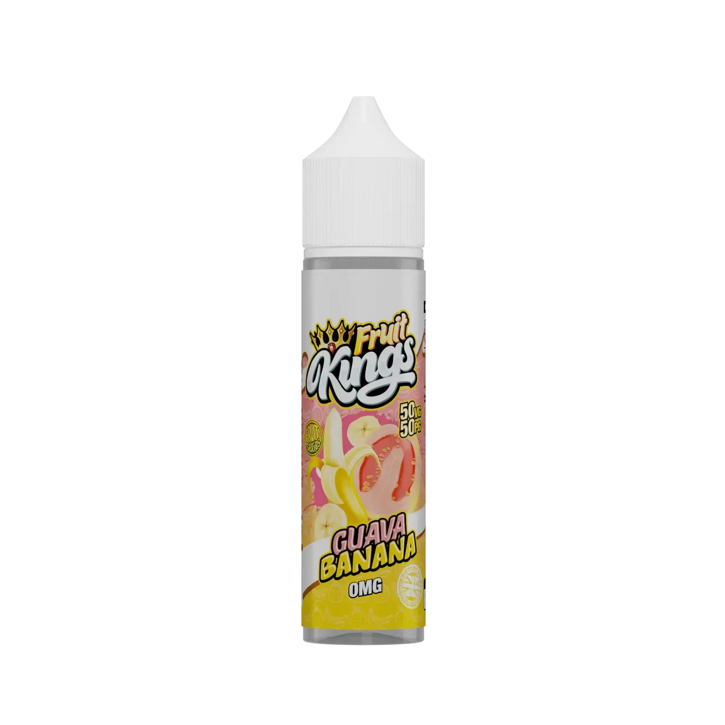 GUAVA BANANA SHORTFILL E-LIQUID BY FRUIT KINGS 60ML - Absolute Vape