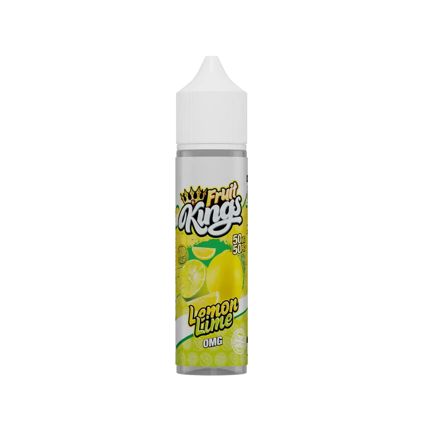 LEMON LIME SHORTFILL E-LIQUID BY FRUIT KINGS 60ML - Absolute Vape