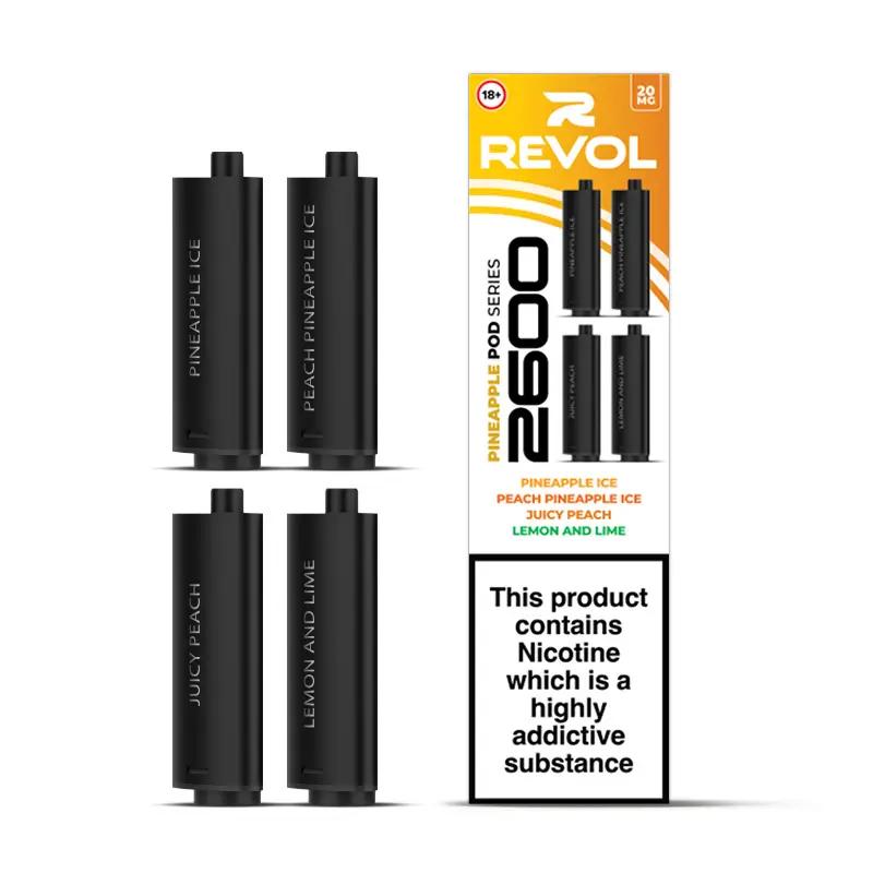 Revol 2600 4 in 1 Prefilled Pods