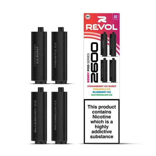 Revol 2600 4 in 1 Prefilled Pods - Absolute Vape