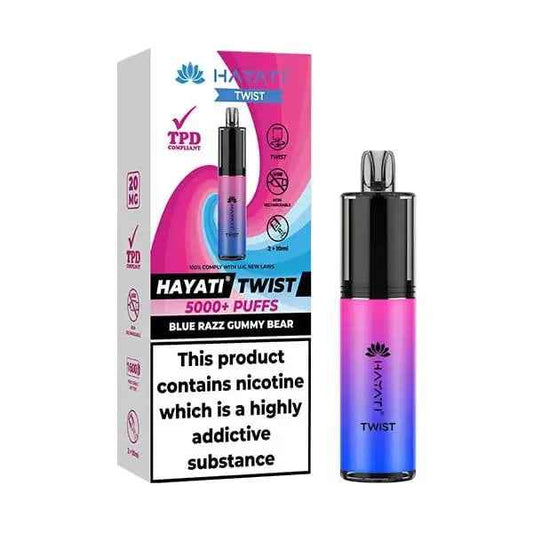 Hayati Twist 5000 Disposable Pod Kit - Absolute Vape