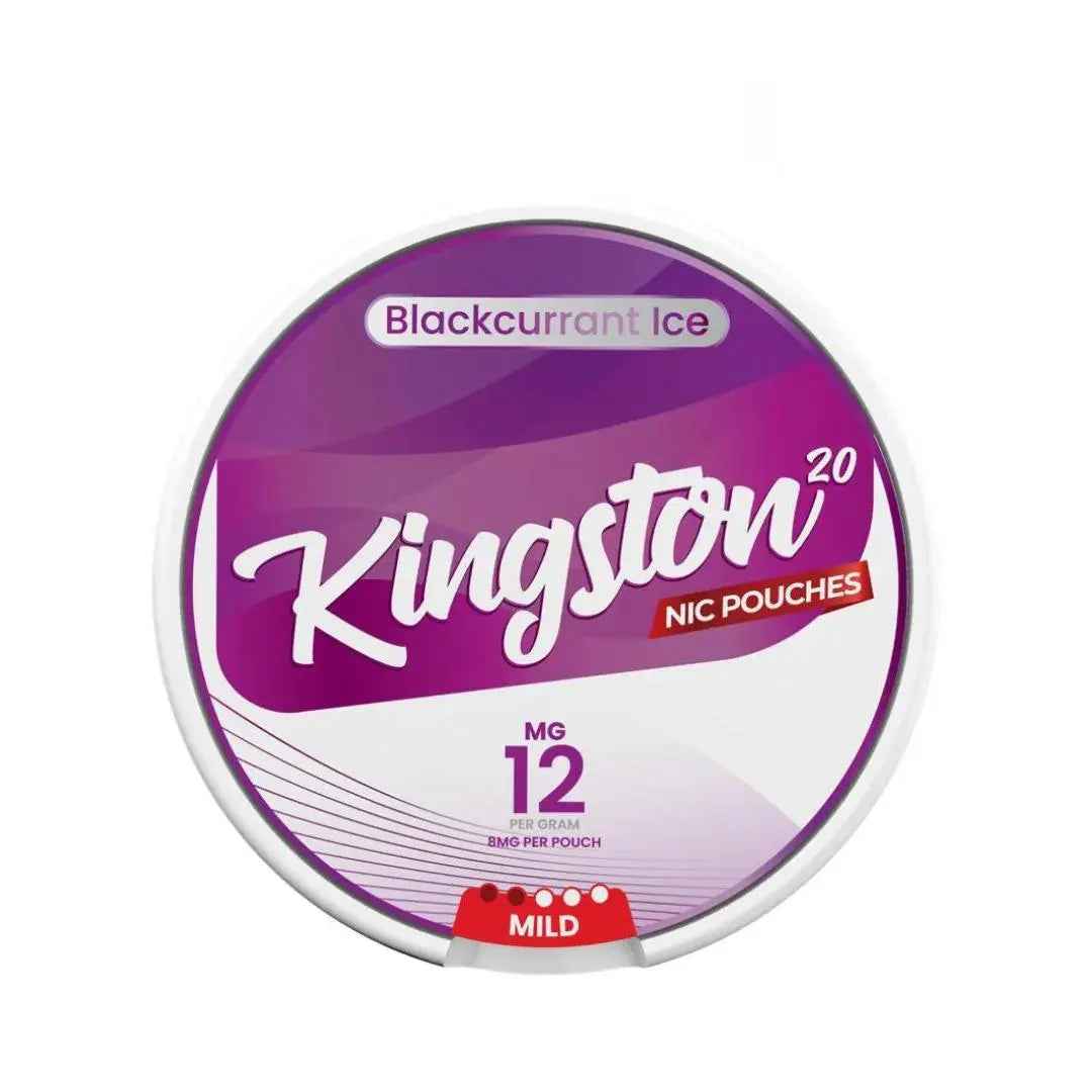 Blackcurrant Ice Nicotine Pouches by Kingston | Pack of 20 - Absolute Vape