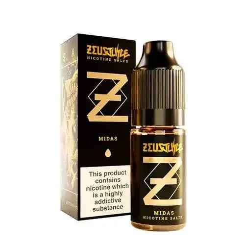 Midas Nic Salt E-Liquid by Zeus Juice 10ml - Absolute Vape
