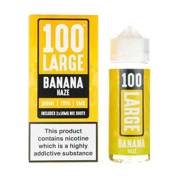 Large E-Liquid - Banana Haze - 100ml - Absolute Vape
