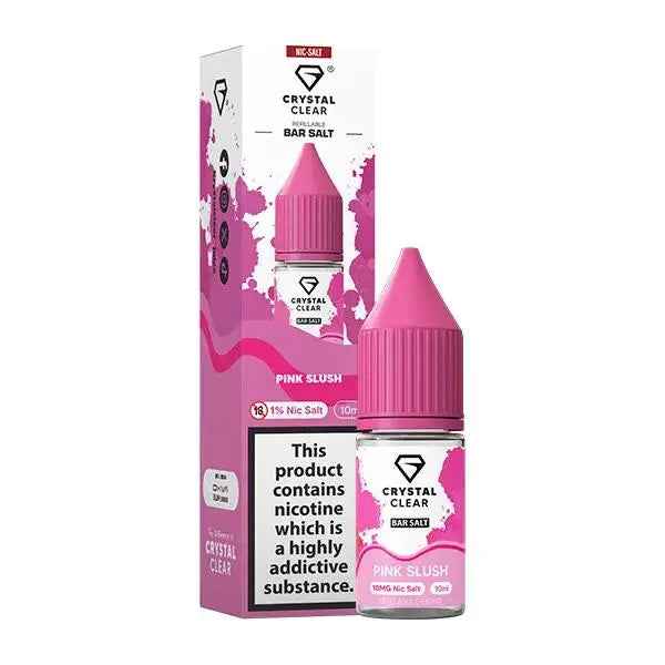 Pink Slush Nic Salt E-Liquid by Crystal Clear Bar Salts 10ml - Absolute Vape