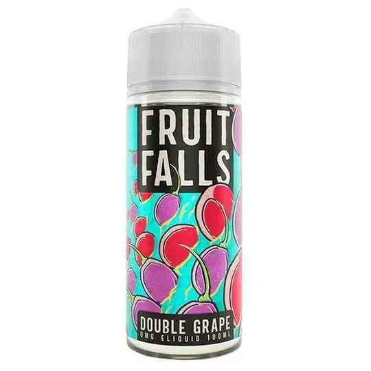 Fruit Falls E Liquid - Double Grape - 100ml - Absolute Vape