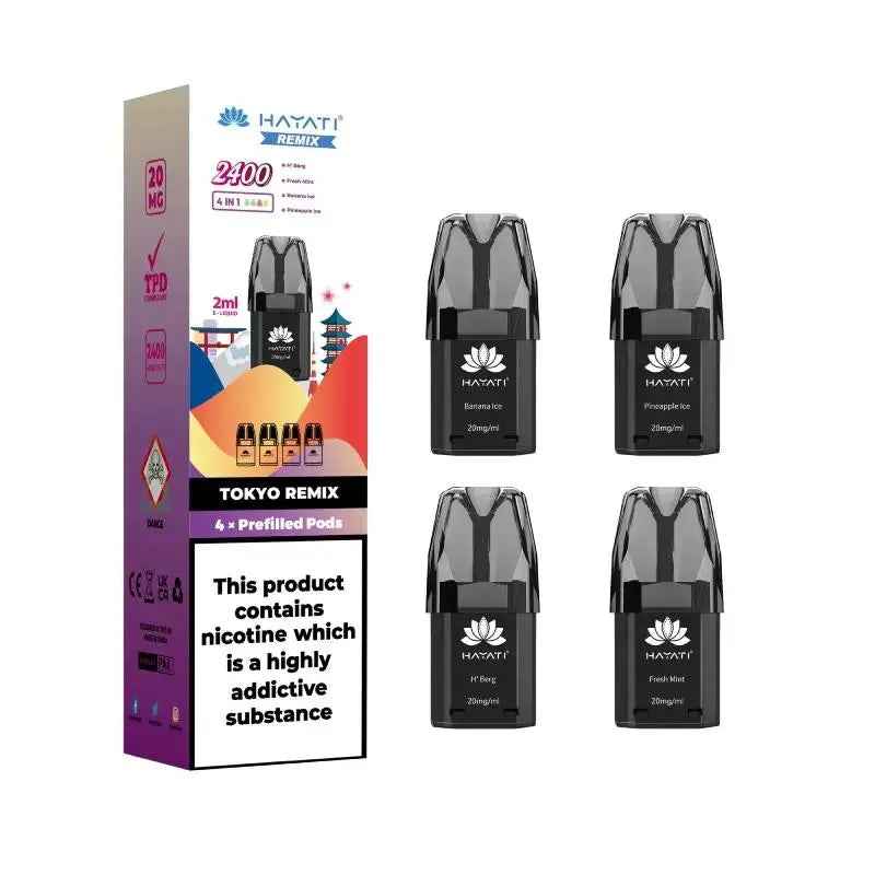 Hayati Remix 2400 Puffs Prefilled Pods - Absolute Vape