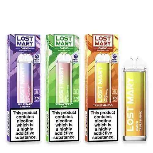 Lost Mary QM600 By Elf Bar Disposable Pod Device - 20mg (Expired) - Absolute Vape