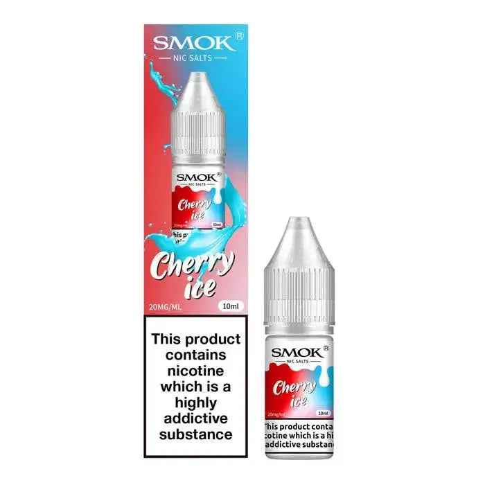 Cherry Ice Nic Salt E-Liquid by Smok 10ml - Absolute Vape