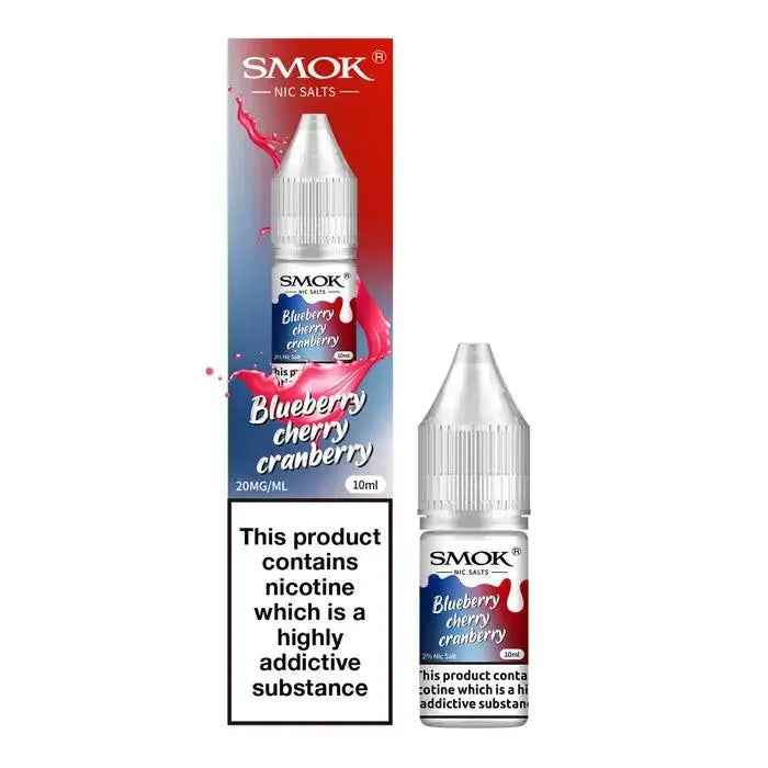 Blueberry Cherry Cranberry Nic Salt E-Liquid by Smok 10ml - Absolute Vape