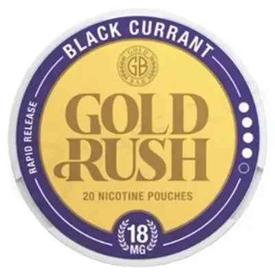 Blackcurrant Gold Rush Nicotine Pouches by Gold Bar - Absolute Vape
