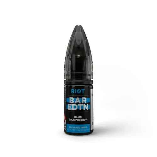Blue Raspberry Nic Salt E-Liquid by Riot Squad Bar Edition 10ml - Absolute Vape