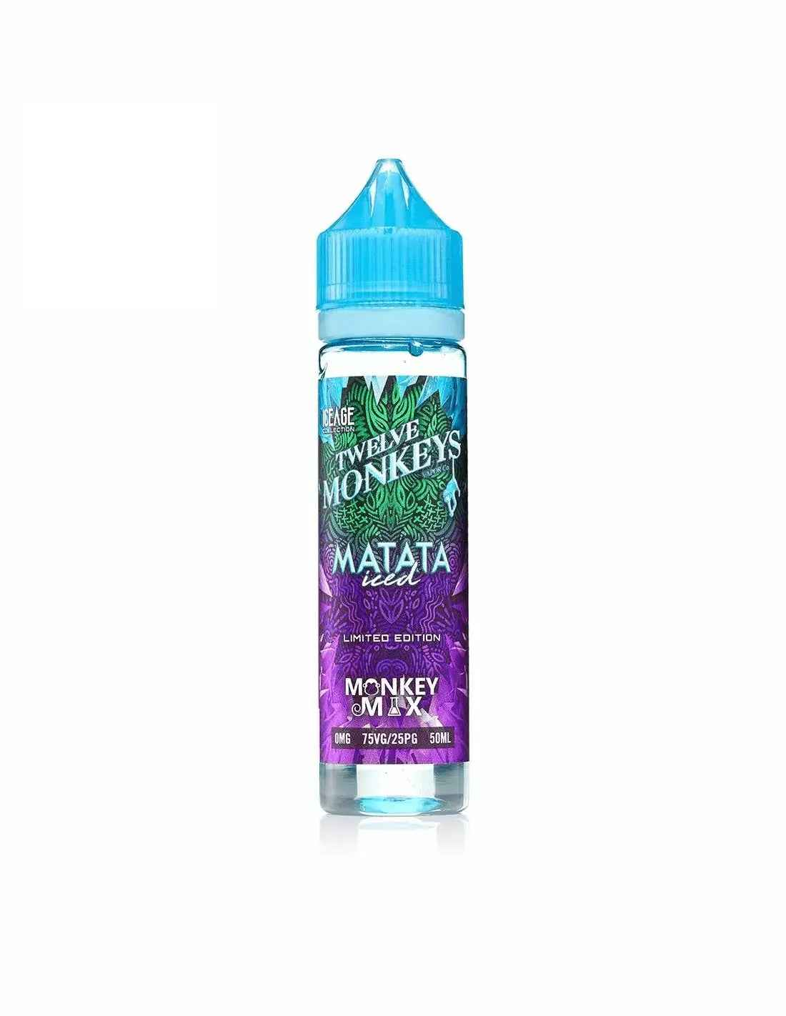 Twelve Monkeys E Liquid - Matata Iced - 50ml-(Expired 06/2022 ) - Absolute Vape