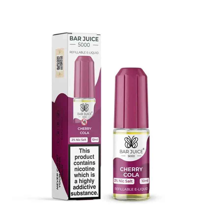 Cherry Cola Nic Salt E-Liquid by Bar Juice 5000 Salts 10ml - Absolute Vape