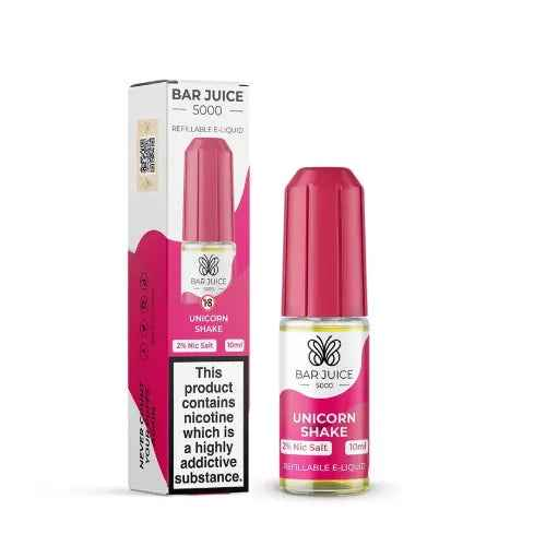 Unicorn Shake Nic Salt E-Liquid by Bar Juice 5000 Salts 10ml - Absolute Vape
