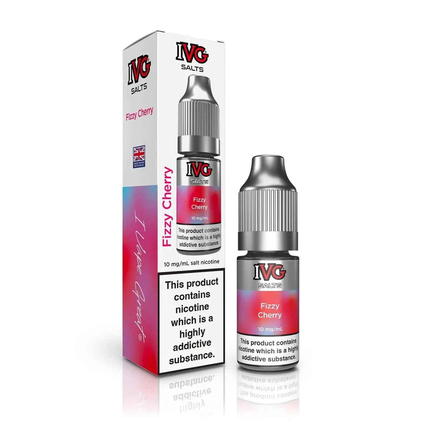 Fizzy Cherry Nic Salt E-Liquid by IVG 10ml - Absolute Vape