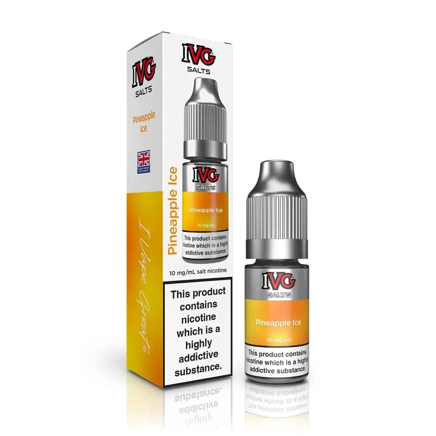 Pineapple Ice Nic Salt E-Liquid by IVG 10ml - Absolute Vape
