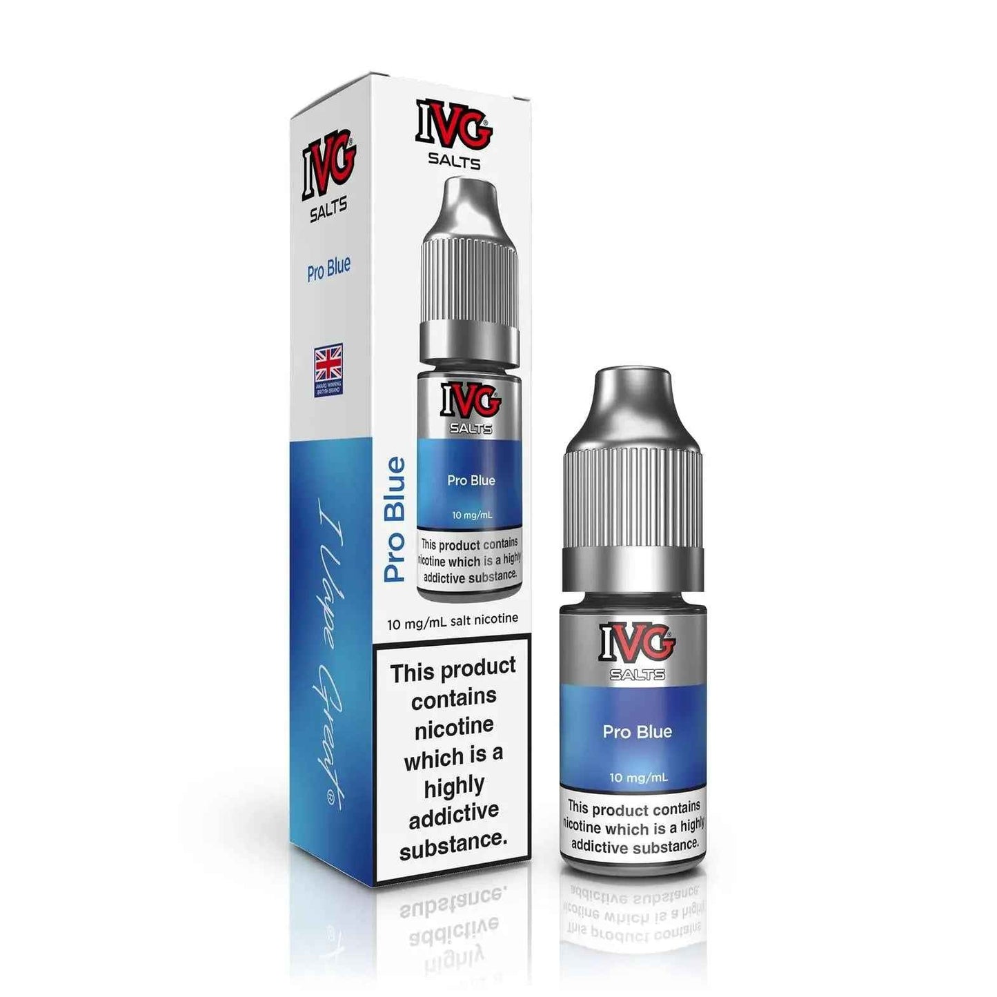 Pro Blue Nic Salt E-Liquid by IVG 10ml - Absolute Vape