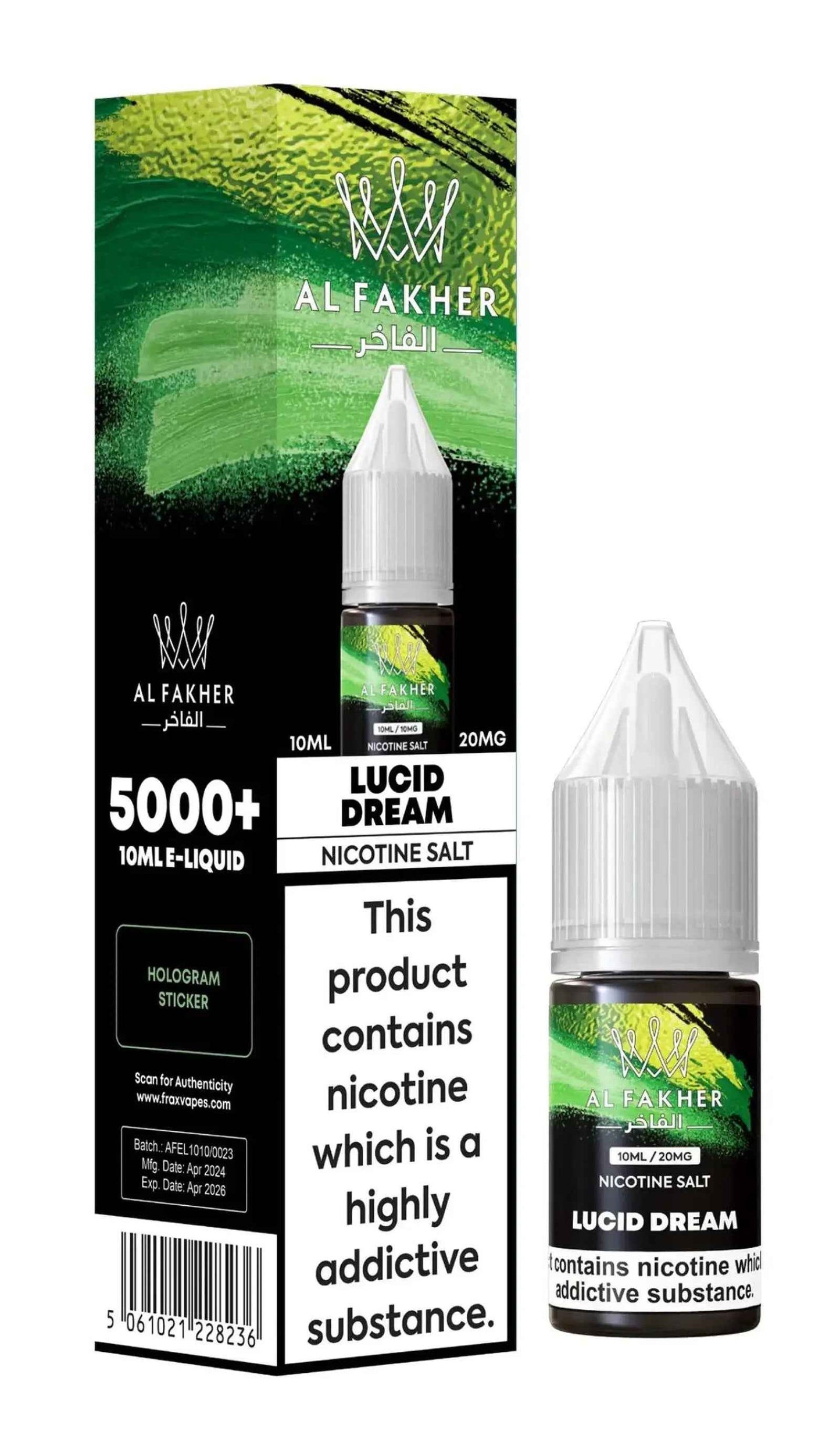 Lucid Dream Nic Salt E-Liquid by Al Fakher 10ml - Absolute Vape