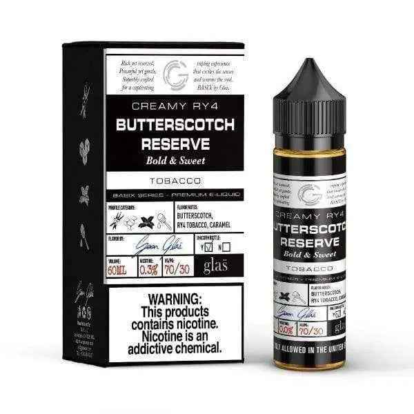 Glas Basix E Liquid - Butterscotch Reserve - 50ml - Absolute Vape