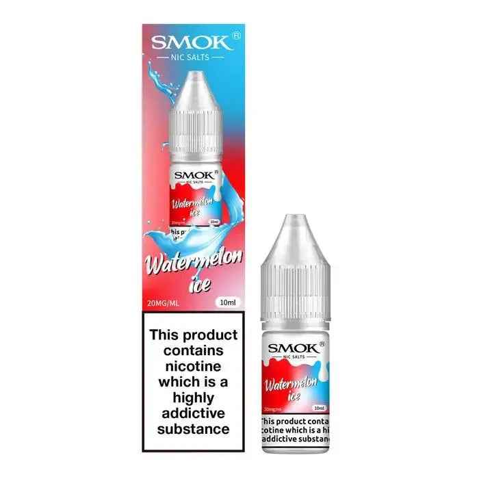 Watermelon Ice Nic Salt E-Liquid by Smok 10ml - Absolute Vape