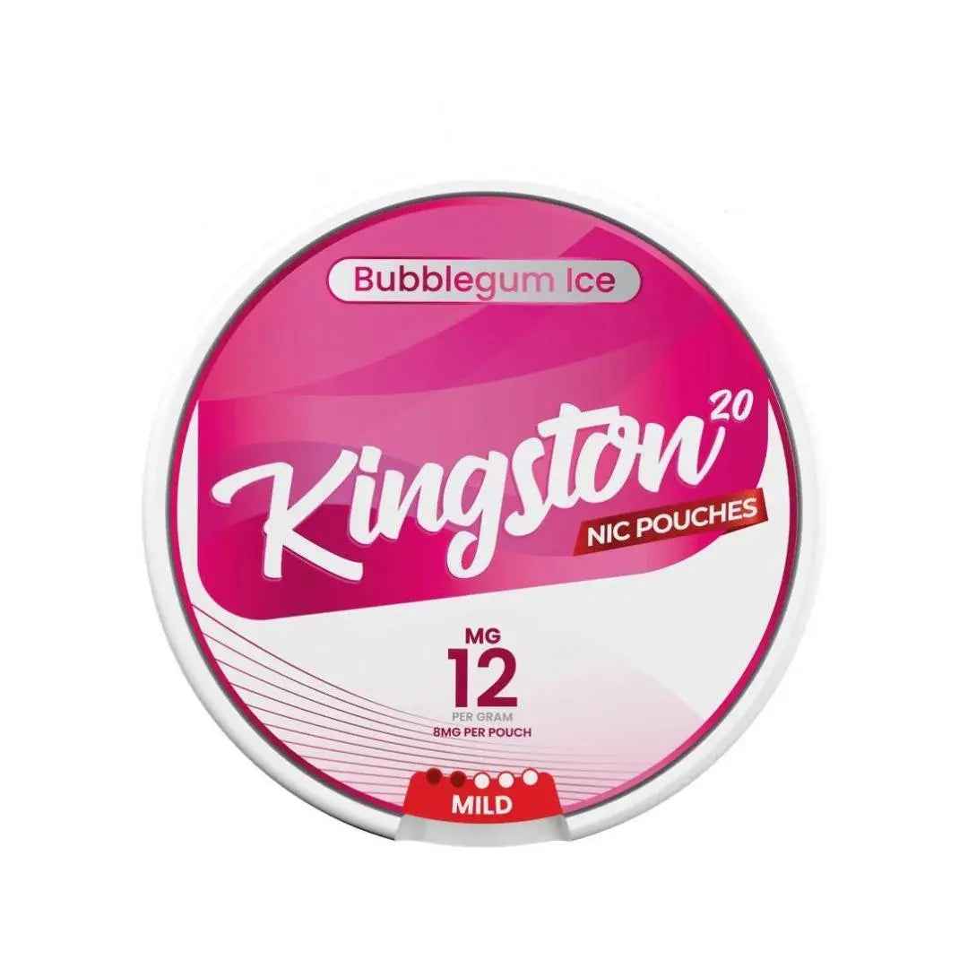 Bubblegum Ice Nicotine Pouches by Kingston | Pack of 20 - Absolute Vape