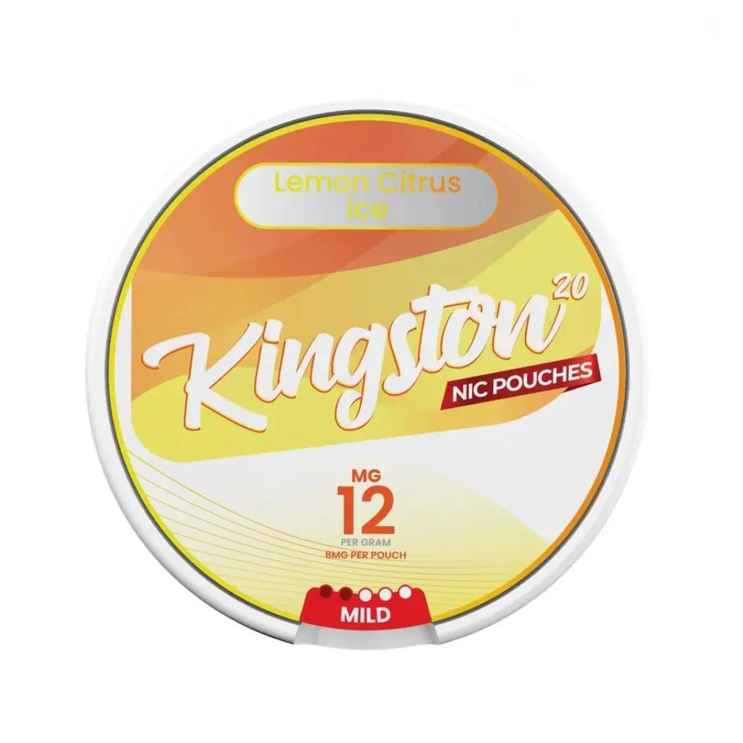 Lemon Citrus Ice Nicotine Pouches by Kingston | Pack of 20 - Absolute Vape
