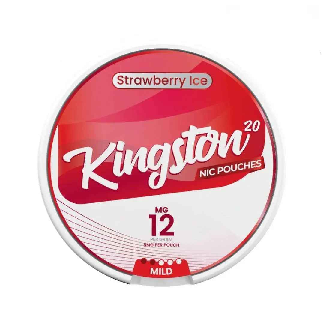 Strawberry Ice Nicotine Pouches by Kingston | Pack of 20 - Absolute Vape