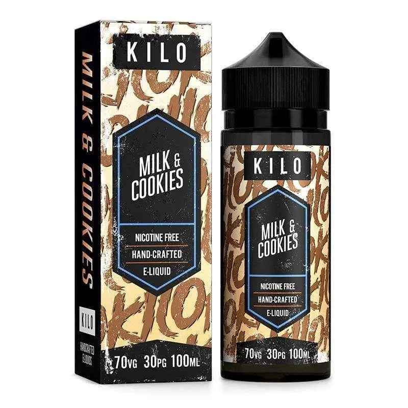 Kilo E Liquid - Milk and Cookies -100ml - Absolute Vape