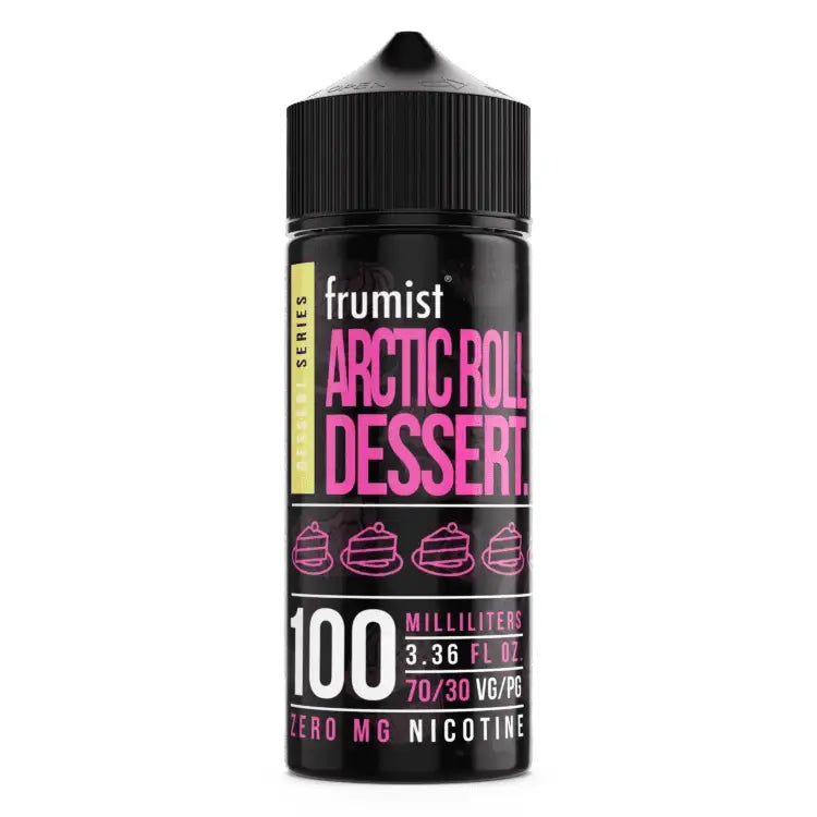 Frumist Dessert Series E Liquid - Raspberry Arctic Roll - 100ml - Absolute Vape