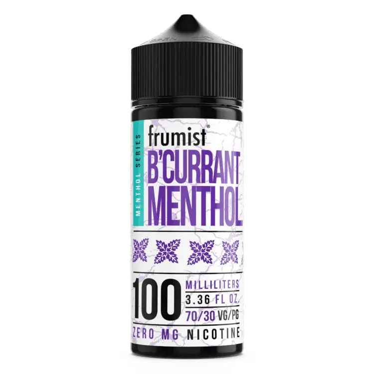 Frumist Menthol Series E Liquid - Blackcurrant Menthol - 100ml - Absolute Vape