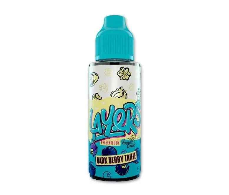 Layers by Vaperz Cloud E Liquid - Dark Berry Trifle - 100ml (Expired May 2024) - Absolute Vape