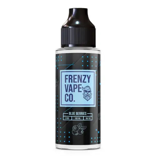 Frenzy Vape Co. E Liquid - Blue Berries - 100ml - Absolute Vape