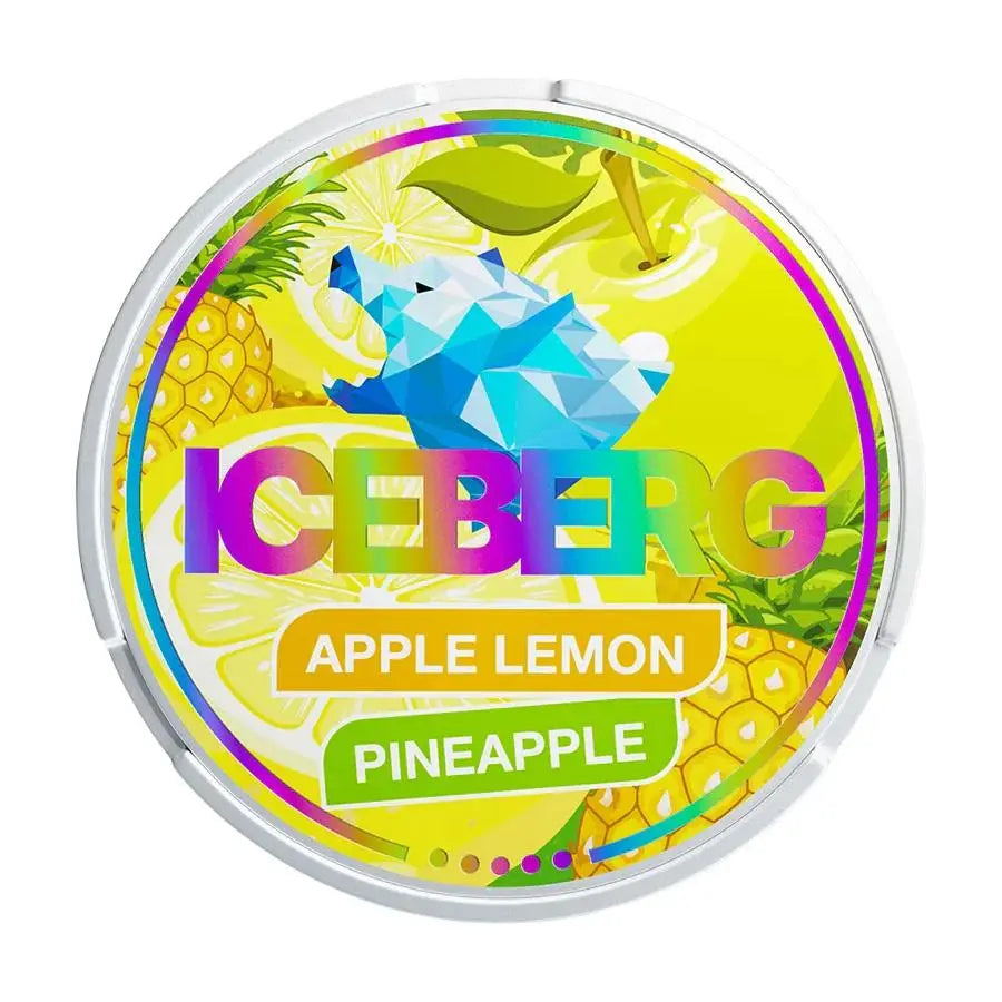 Apple Lemon Pineapple Extreme Nicotine Pouches by Ice Berg 150mg/g - Absolute Vape