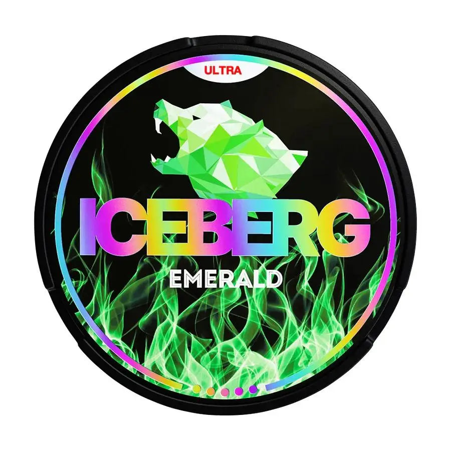 Emerald Ultra Nicotine Pouches by Ice Berg 150mg/g - Absolute Vape