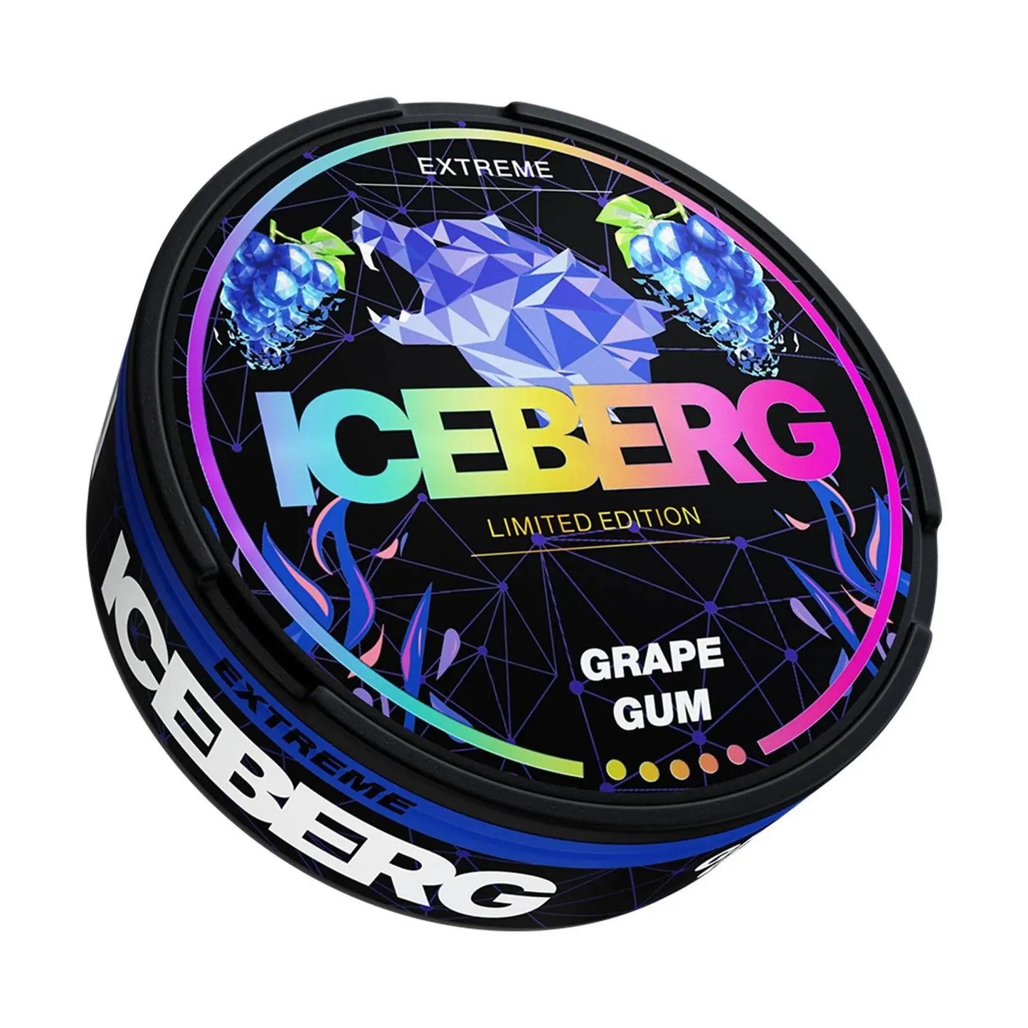 Grape Gum Limited Edition Nicotine Pouches by Ice Berg 150mg/g - Absolute Vape