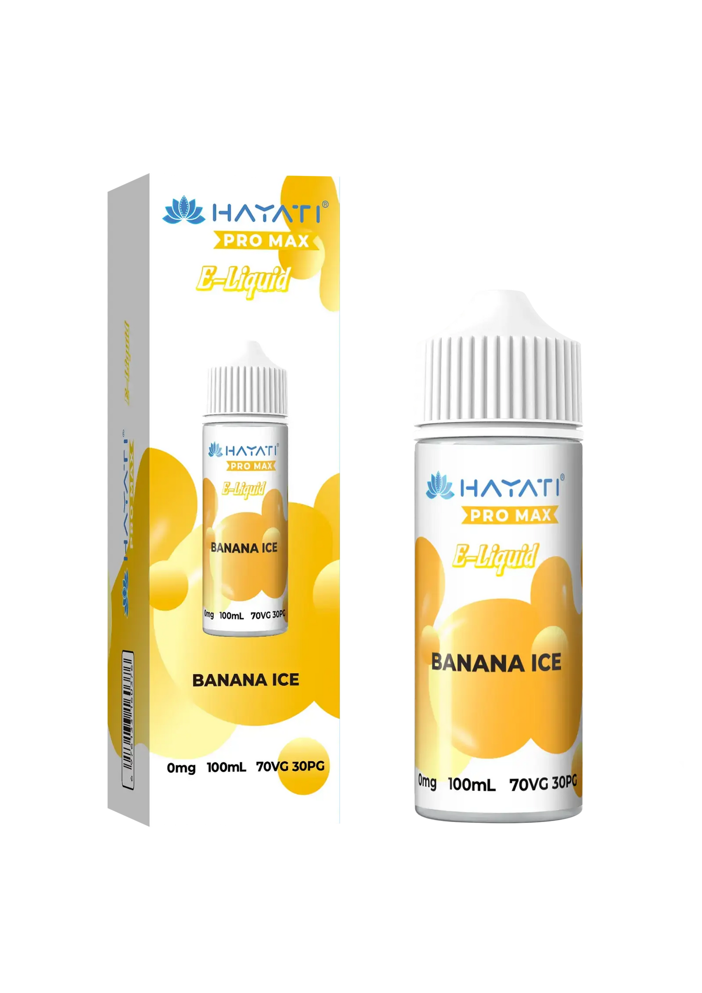 Hayati Pro Max Eliquid - Banana Ice - 100ml - Absolute Vape