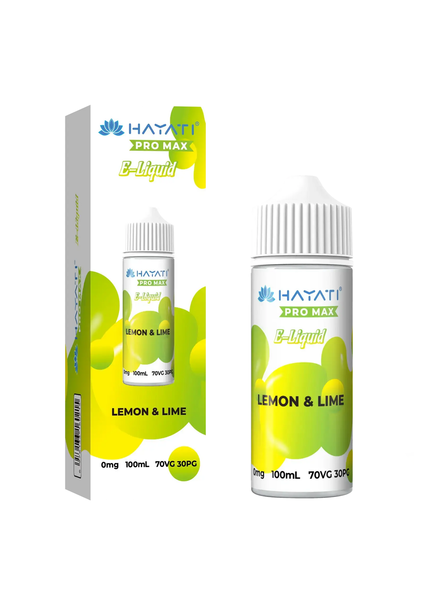 Hayati Pro Max Eliquid - Lemon & Lime - 100ml - Absolute Vape