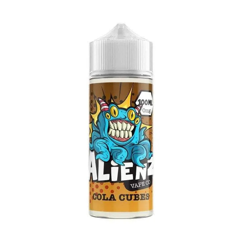 Alienz Vape Co E Liquid - Lemon Sponge Cake - 100ml - Absolute Vape