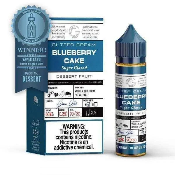 Glas Basix E Liquid - Blueberry Cake - 50ml - Absolute Vape
