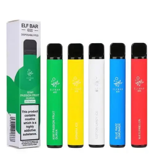 Elf Bar 600 - 10mg Disposable Vape Elf Bar